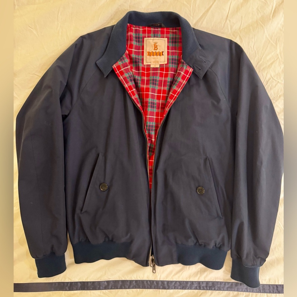 Baracuta G9 Harrington Jacket Men’s Navy 42